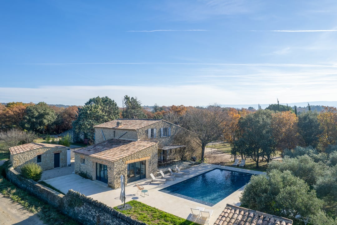 Une villa familiale au cœur du Luberon