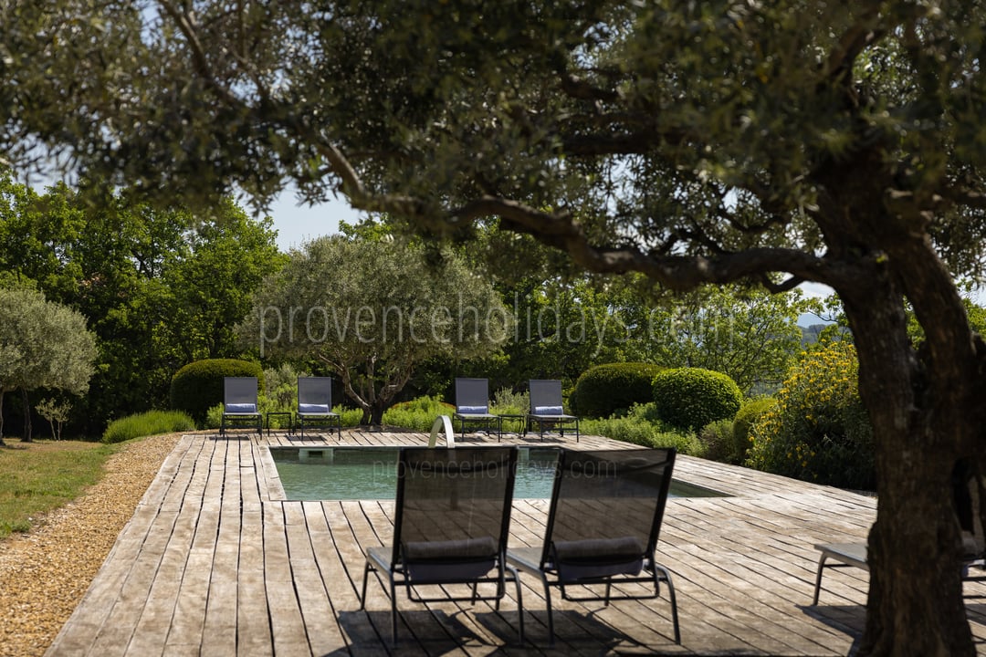 19 - Le Mas de Murs: Villa: Pool