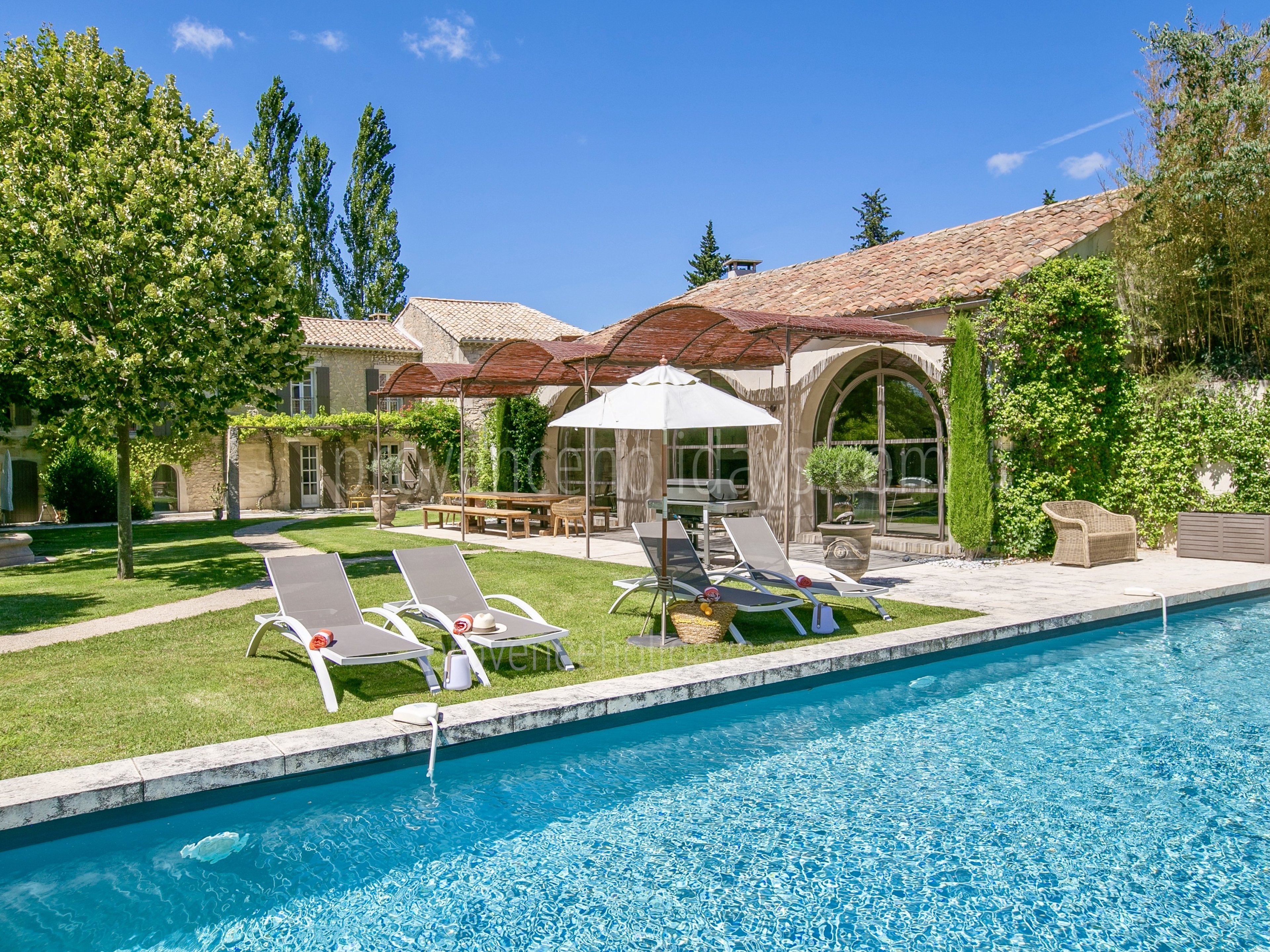 8 - Les Oliviers: Villa: Pool - Heated pool 5x15m
