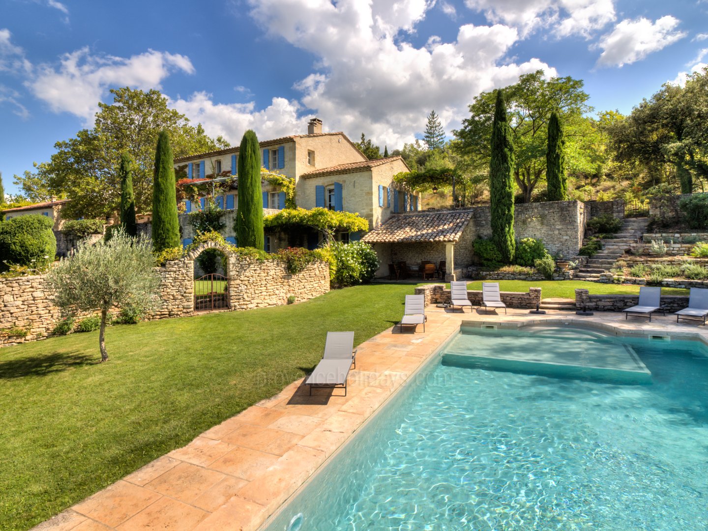 1 - Le Mas de Bonnieux: Villa: Pool