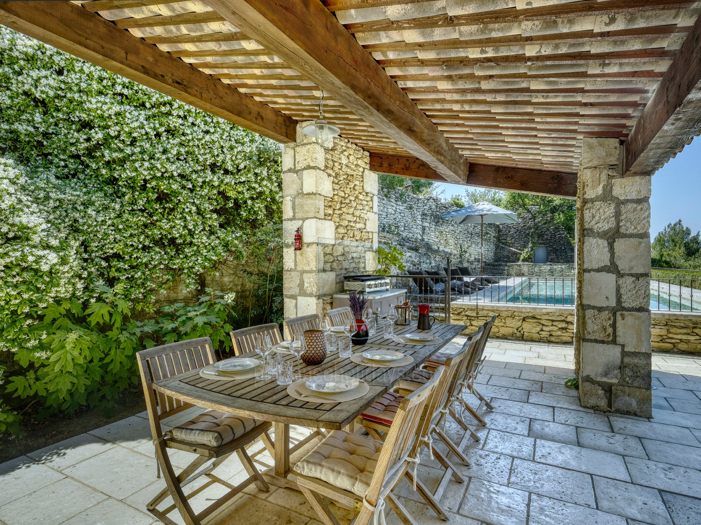 4 - Les Terrasses de Gordes: Villa: Exterior