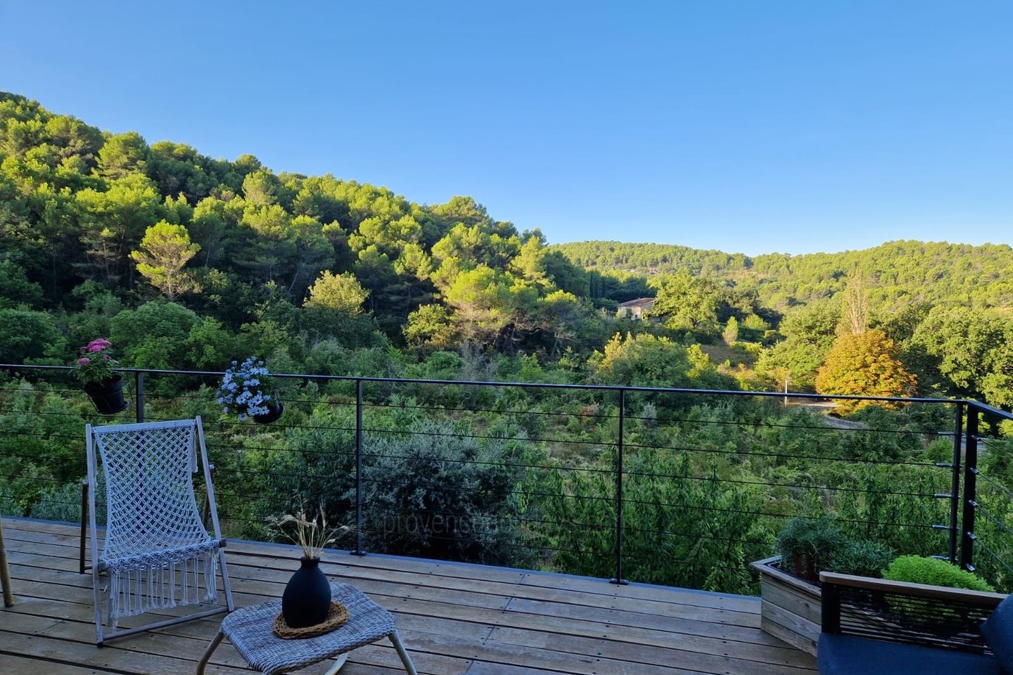 4 - La Roque sur Perne: Villa: Exterior - Terras - Hoofdgebouw