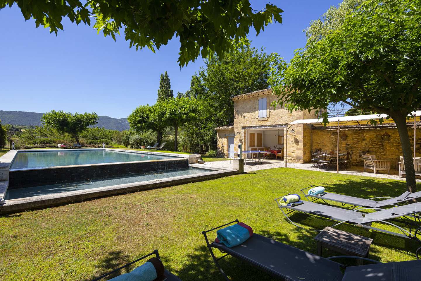 60 - Mas Bonnieux: Villa: Pool