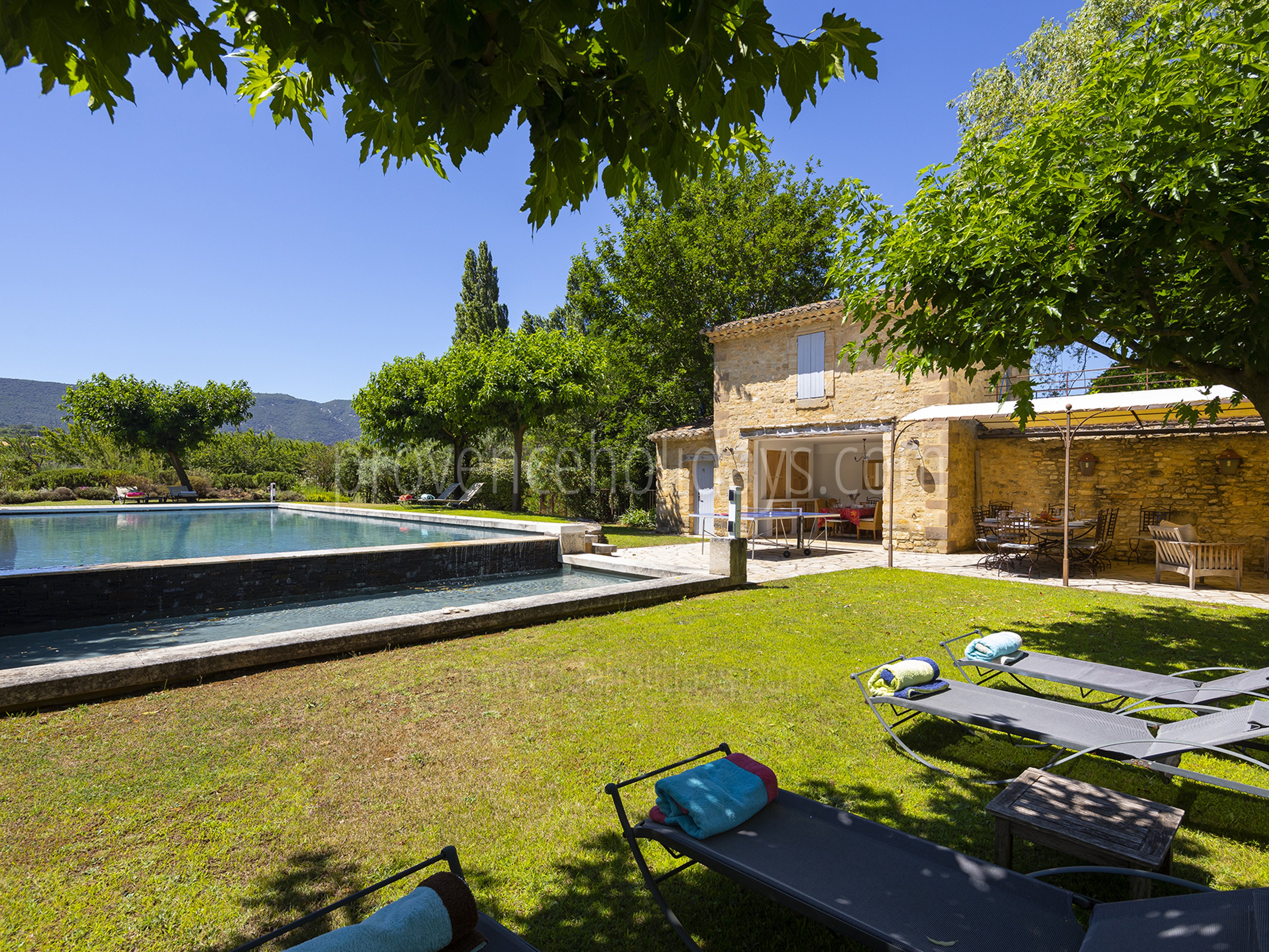60 - Mas Bonnieux: Villa: Pool