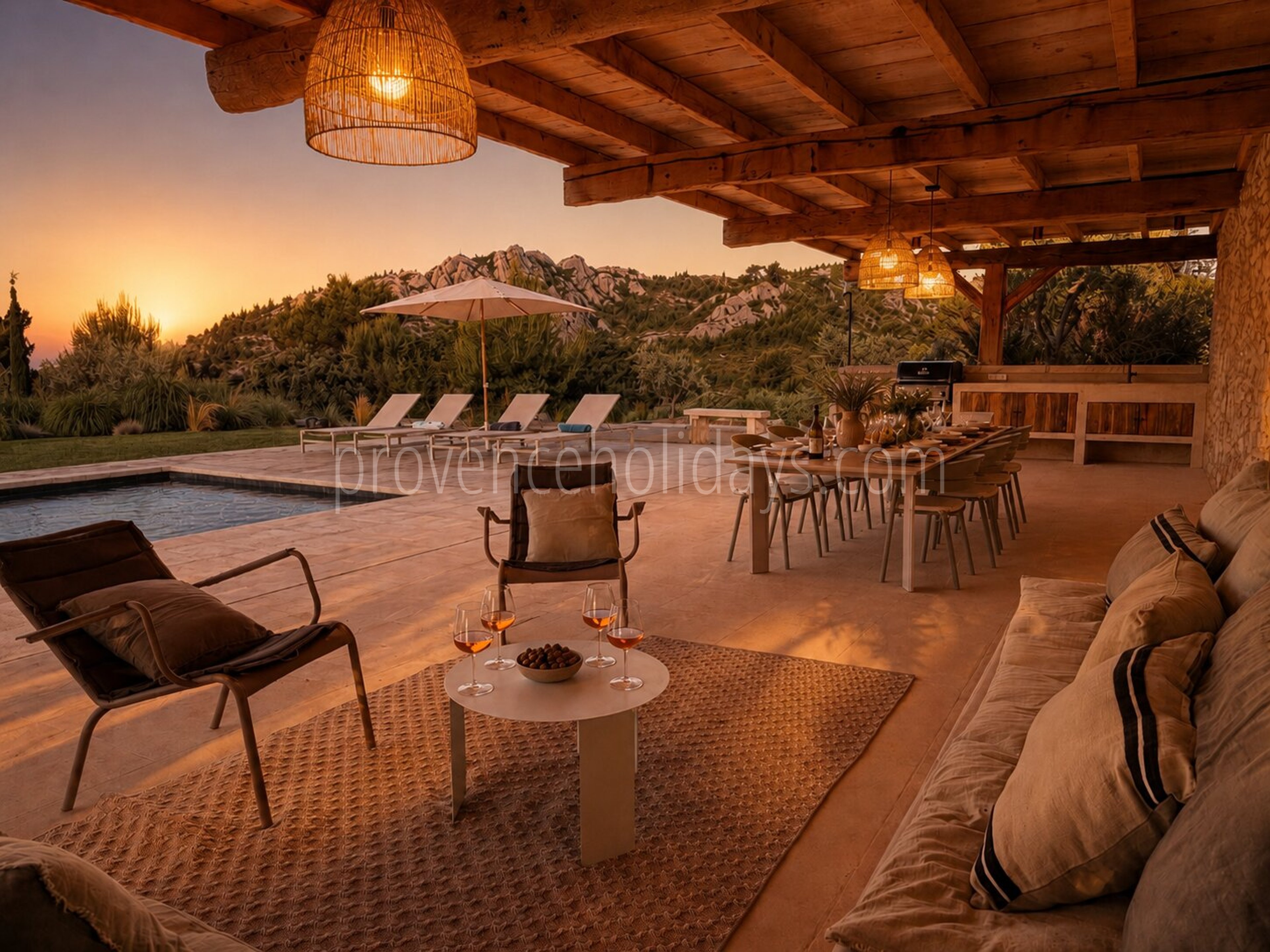 39 - Le Loup des Alpilles: Villa: Exterior