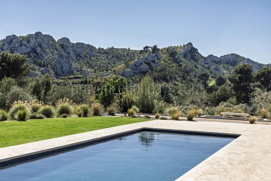 28 - Le Loup des Alpilles: Villa: Pool