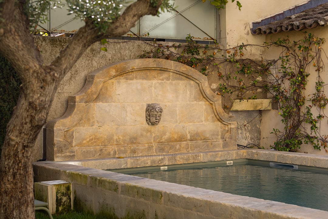 Stunning home with a heated pool in Saint-Rémy-de-Provence 7 - Maison Augustin: Villa: Exterior