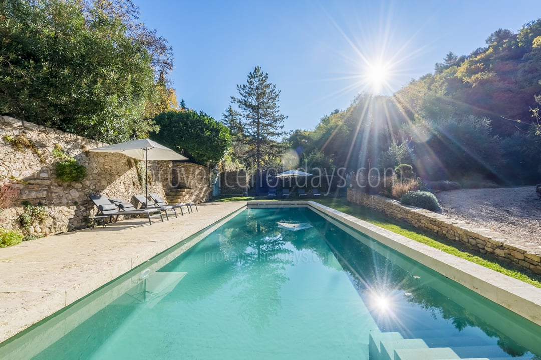 5 - Mas de Venasque: Villa: Pool