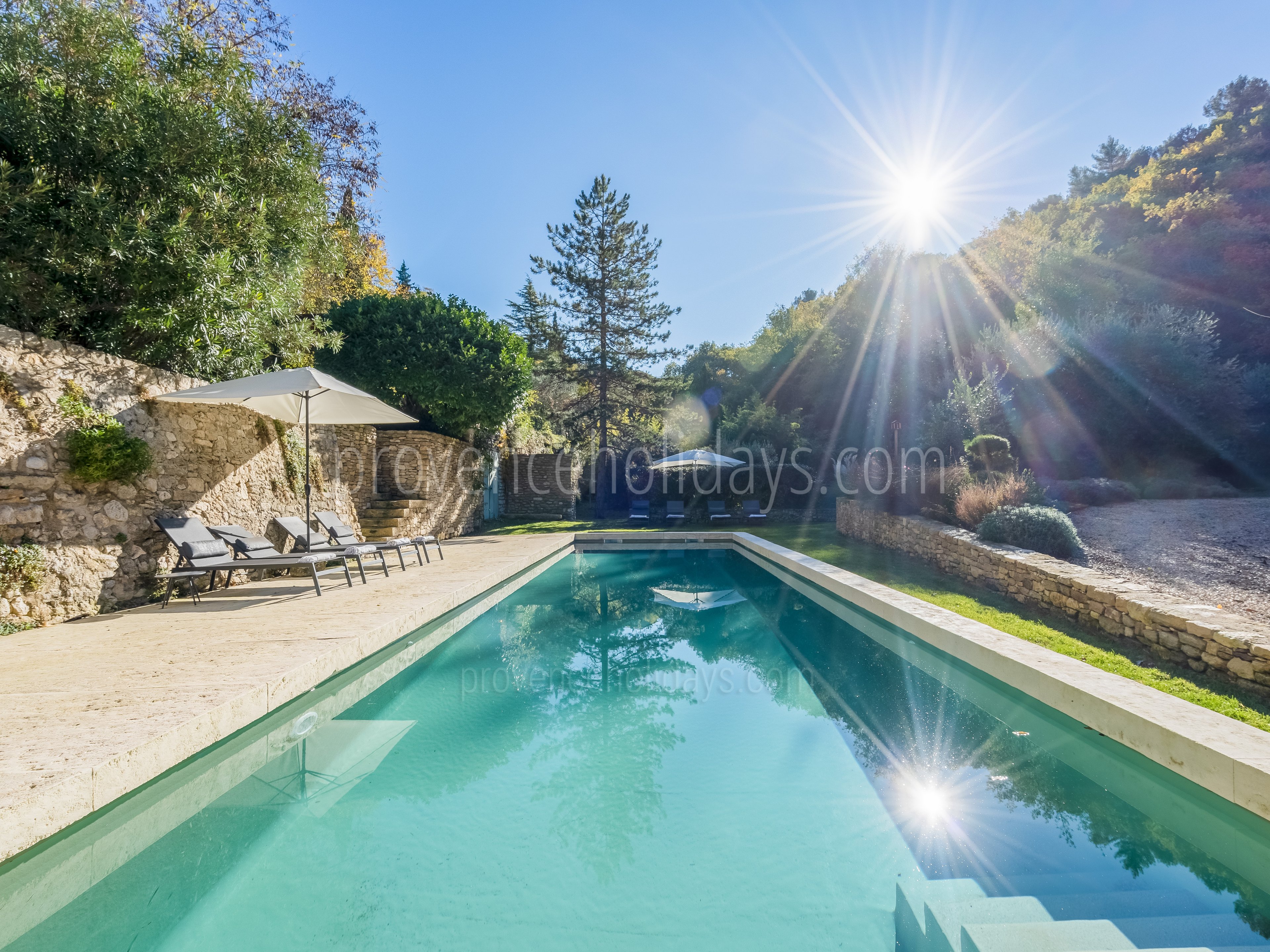 5 - Mas de Venasque: Villa: Pool